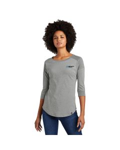 New Era - Ladies Heritage Blend 3/4-Sleeve Baseball Raglan Tee